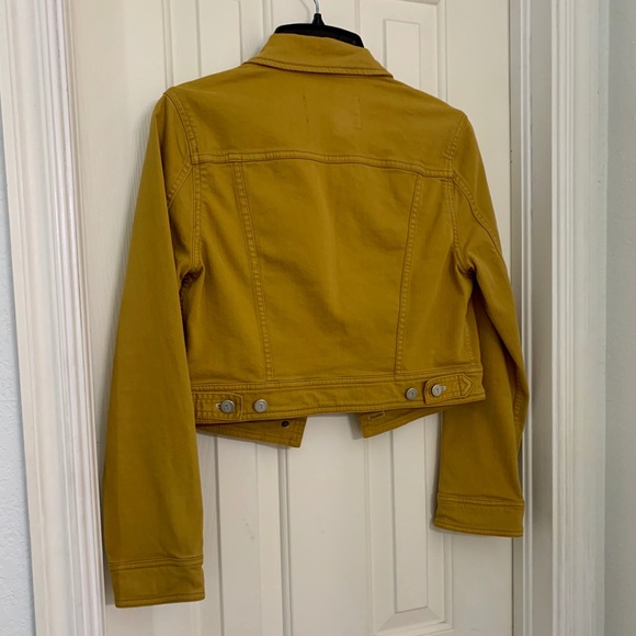 Pilcro and the letterpress yellow denim jacket - Picture 7 of 13